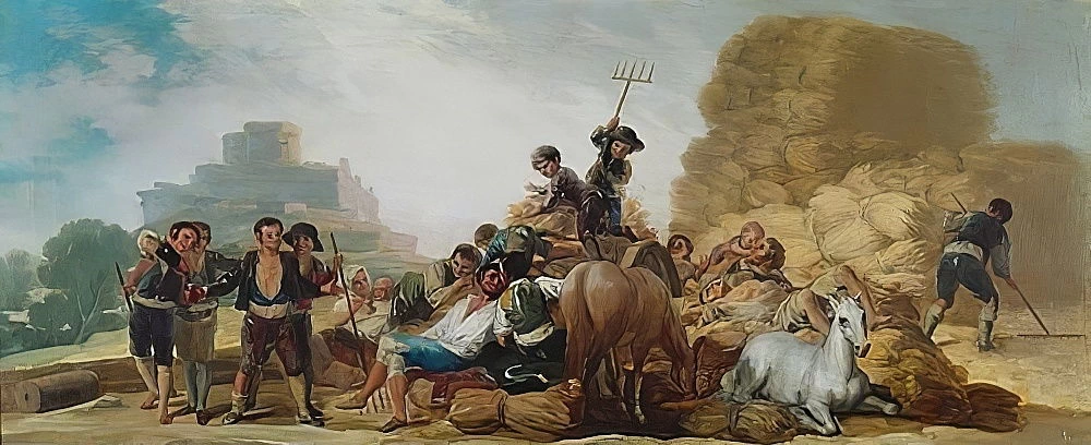 Francisco de Goya y Lucientes - La Era o El Verano (Die Tenne oder Der Sommer)